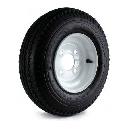 Martin Wheel Martin Wheel Kenda Loadstar Trailer Tire and 4-Hole Wheel (4/4) DM408C-4I - 480/400-8 - LRC - 6 Ply DM408C-4I